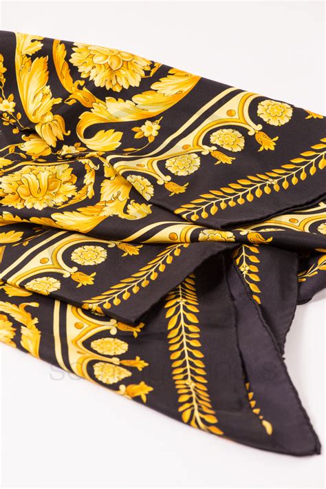 versace made in italy silk foulard scarf|gianni Versace silk scarf.